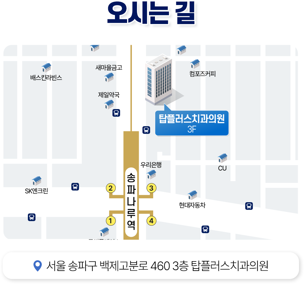 오시는 길